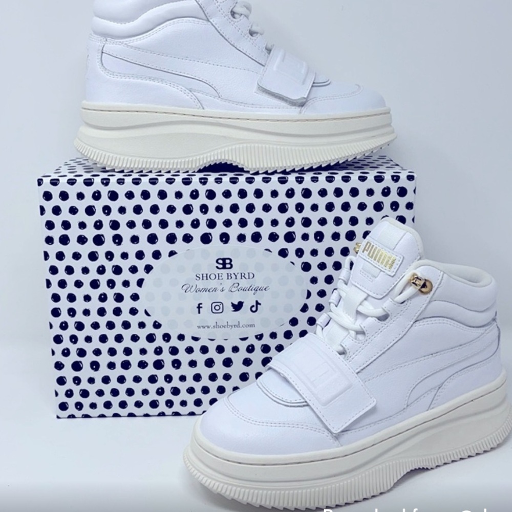 White puma sneakers - Picture 2 of 2